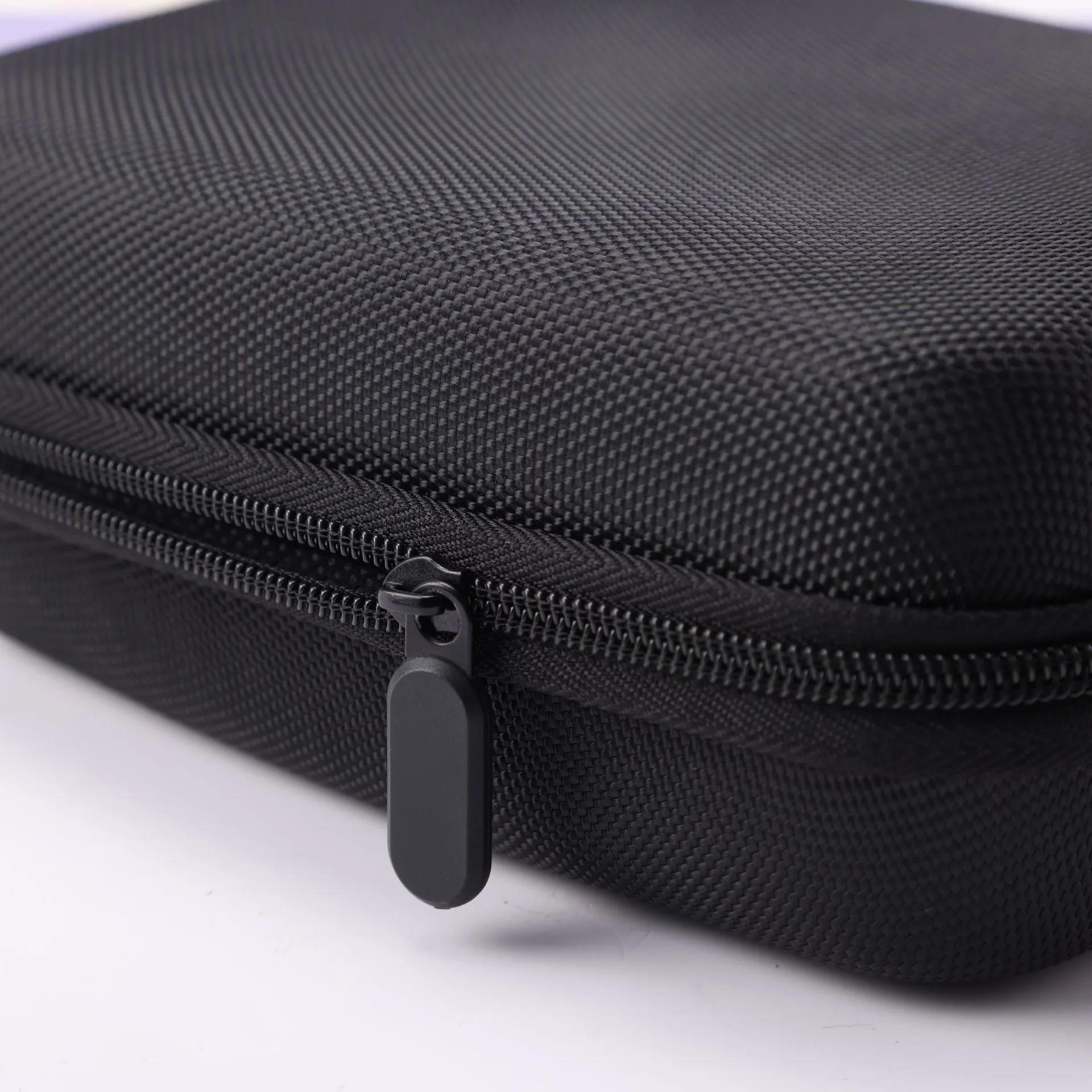 Sac de rangement de données pour écouteurs, sacs de rangement de câbles ovales carrés et rectangulai