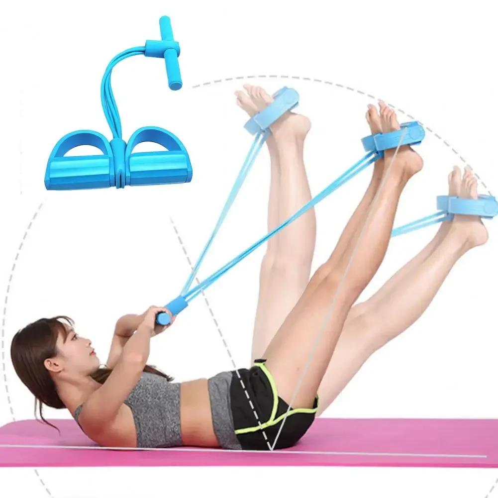 Corde de tension avec poignée non-ald, portable, amincissant, taille, bras, entraînement, yoga, péda
