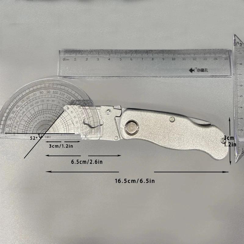 Couteau utilitaire pliant, manche en aluminium et plastique, coupe-câble de poche, lame de couteau p