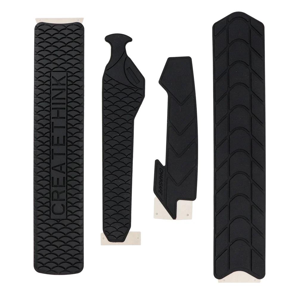 KOCEVLO – autocollant de chaîne de vélo, protecteur anti-rayures, autocollant antidérapant pour vtt/