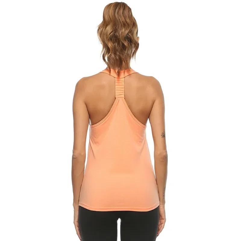 STOUREG Beauty Back Chemise de yoga pour femme, débardeur de sport à séchage rapide, débardeur de fi