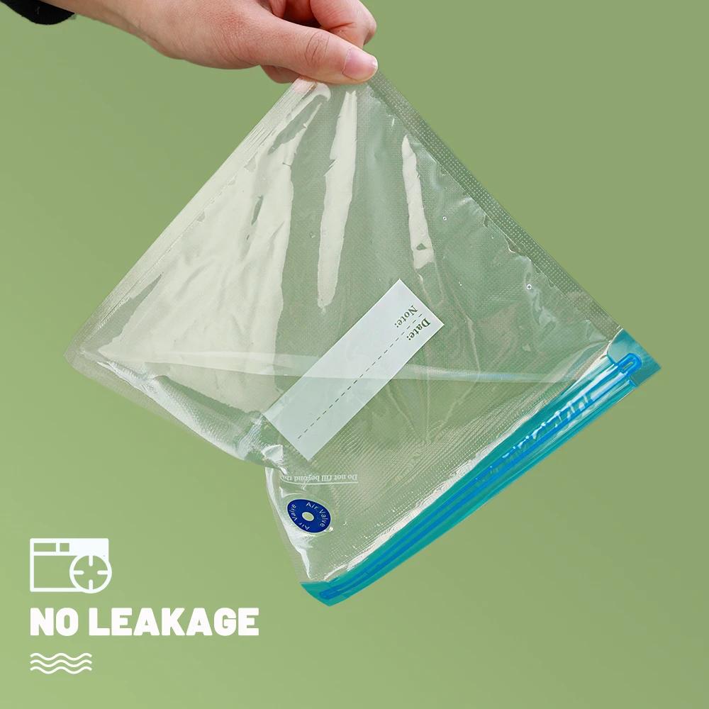 Sacs alimentaires scellés sous vide, 10 pièces, sac de stockage des aliments avec pompe de scellage,