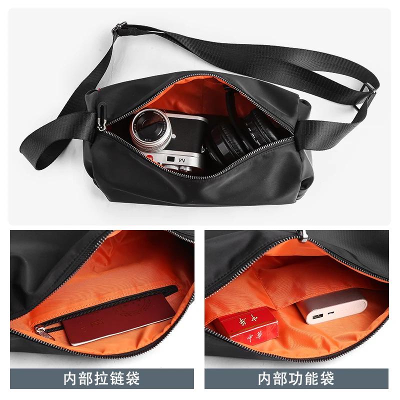 Sac à bandoulière tendance pour hommes, sacoche de sport pour étudiants, sacs à bandoulière imperméa