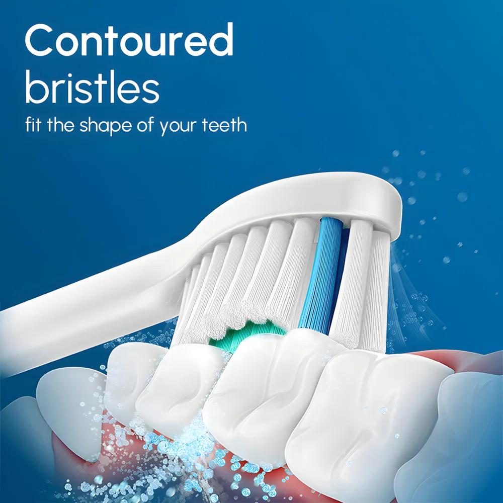 Têtes de brosse à dents de rechange compatibles avec la tête de brosse à dents électrique Philips So
