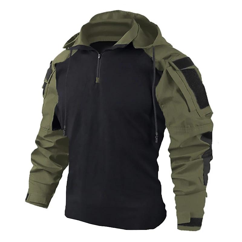 T-Shirt de Combat militaire Multicam de Camouflage CP de l'armée américaine pour hommes, chemise tac