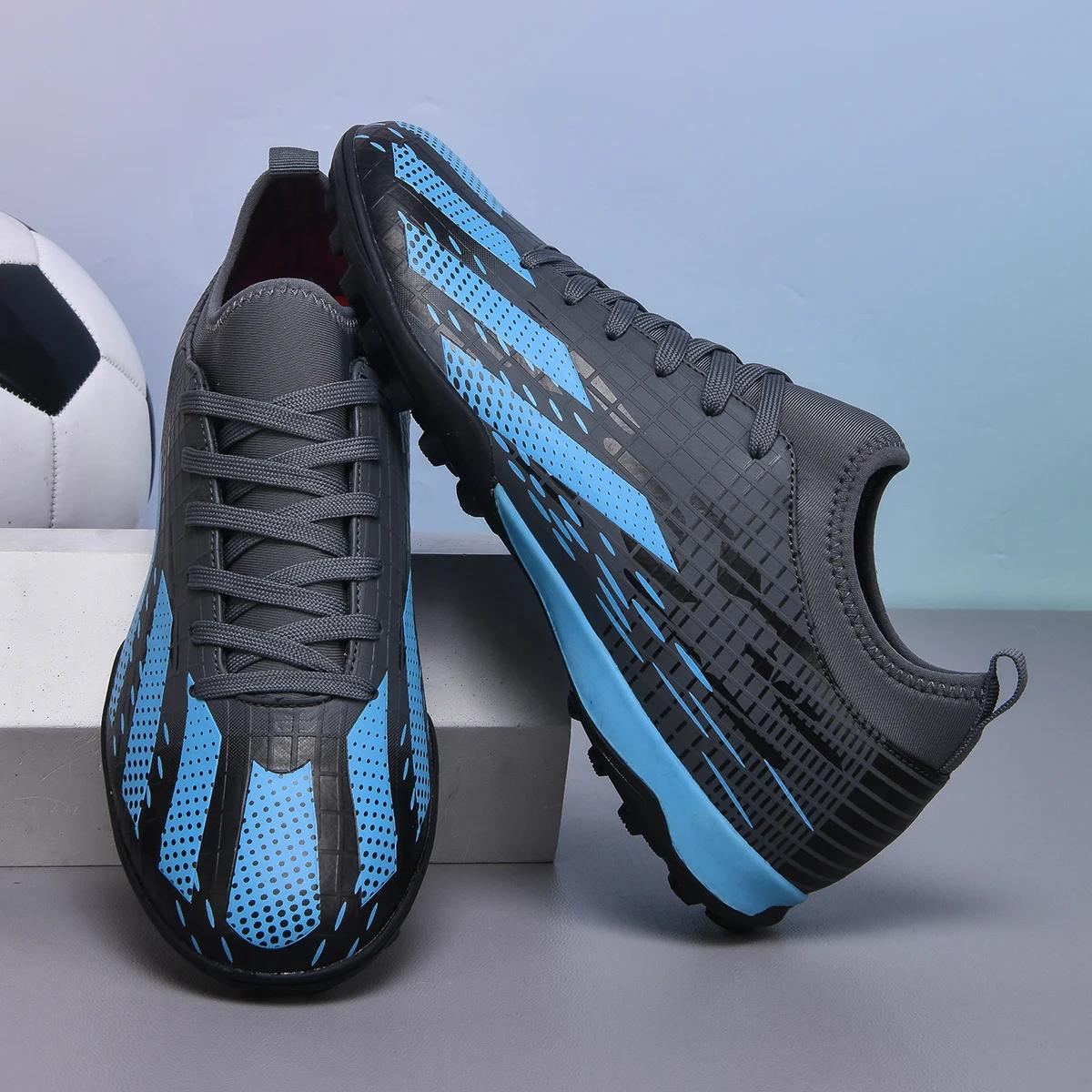 Nouveaux hommes chaussures de Football Futsal bottes de Football en salle Sport Match formation enfa