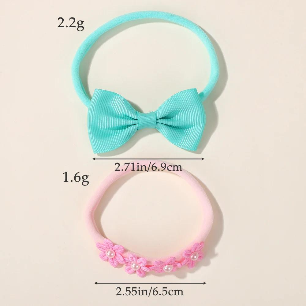 15 pièces/ensemble mignon doux nœud papillon bandeau pour bébé filles élastique fleur arcs bandeau i