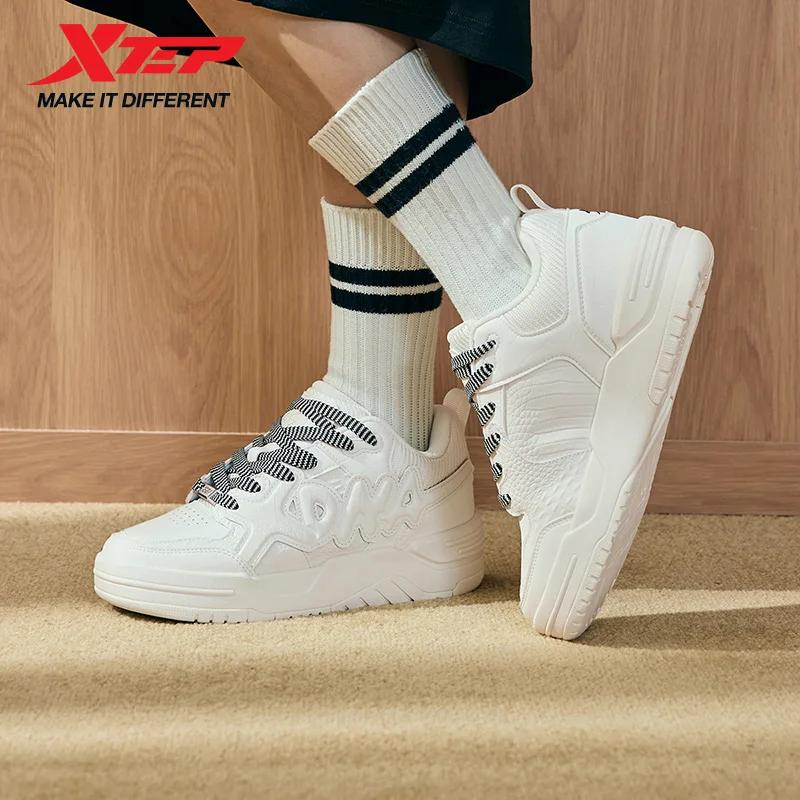 Chaussures sport femmes Xtep Oubao hiver - Baskets running rétro coussin rebond mode 976418330004