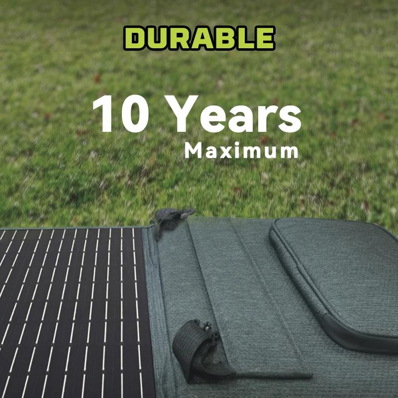 POWERWIN PWS110 Panneau solaire pliable Chargeur de batterie Flexible 18V 110W ETFE 24% d'efficacité