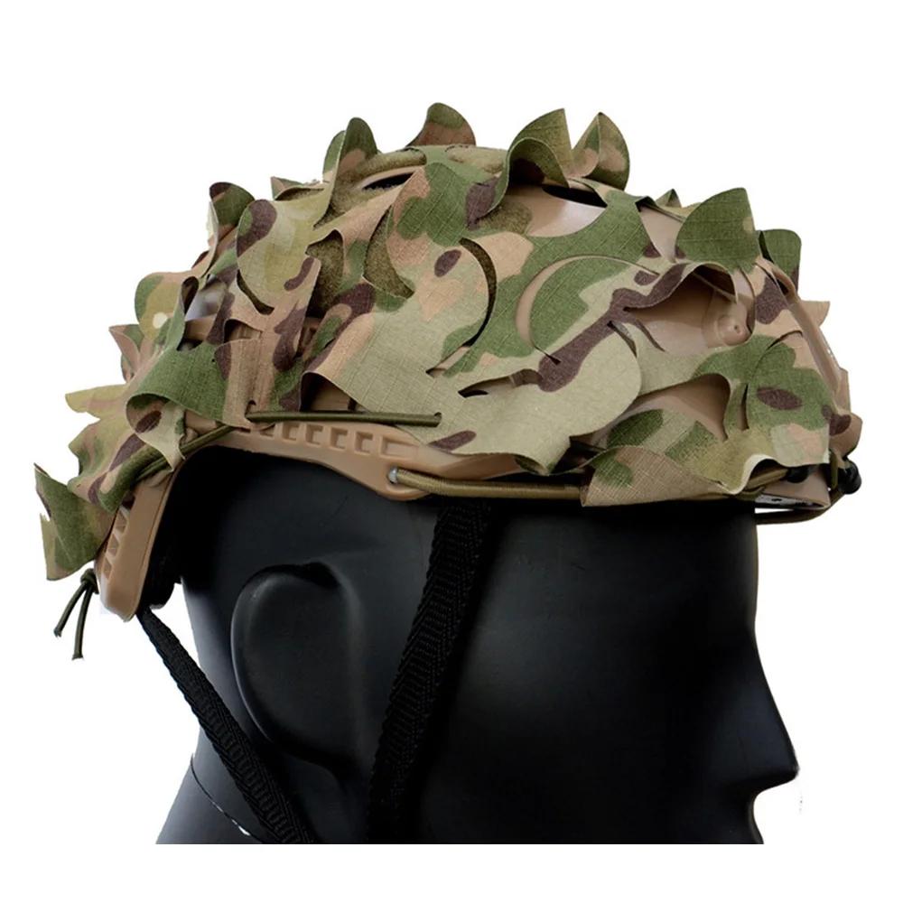 VULPO – housse de casque tactique rapide, Camouflage 3D, housse en tissu pour casque rapide, accesso