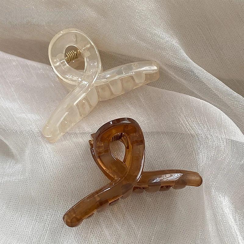 Mini pinces à cheveux en MSI pour femmes, pince requin, pince à frange, demi-cravate douce, vêtement