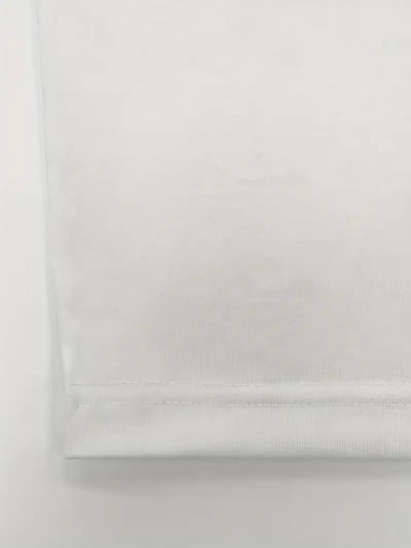 T-Shirt drôle avec lettres de chat imprimées, col rond, haut décontracté à manches courtes pour prin