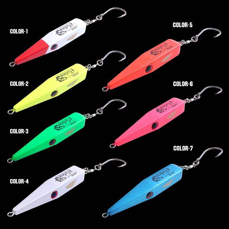 FJORD crayon appât 42g 55g 84g aiguille nez Surface bouchon pêche à la traîne dur nuit lueur eau sal