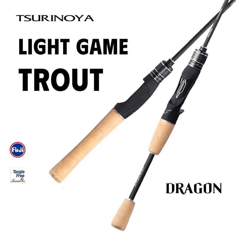 TSURINOYA-Appât cuillère en carbone pour la pêche, 1.6m, 1.8m, programme GON, filature de zone de tr