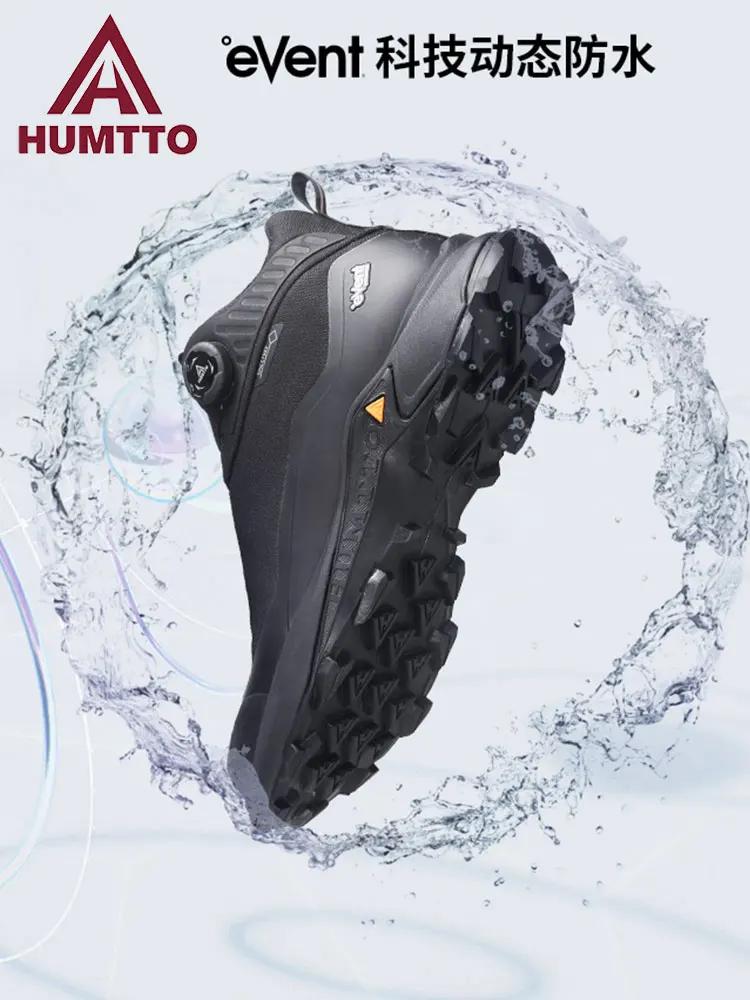 HUMTTO EVENT-Bottes de randonnée en plein air imperméables pour hommes, bottes de chasse, chaussures