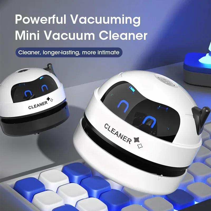 Mini aspirateur Portable pour Table de bureau, aspirateur de poussière, USB, balayeuse de Table, cra