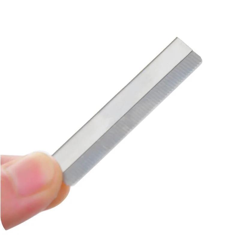 Lames à sourcils en acier inoxydable, 50/10 pièces, Microblading, tondeuse à sourcils, épilateur pou