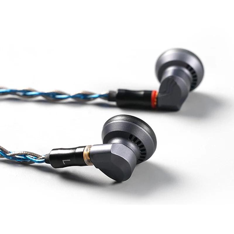 Yincrow RW-3000 phare métal HIFI Audiophile écouteur moniteur 15mm entraînement dynamique basse DJ é