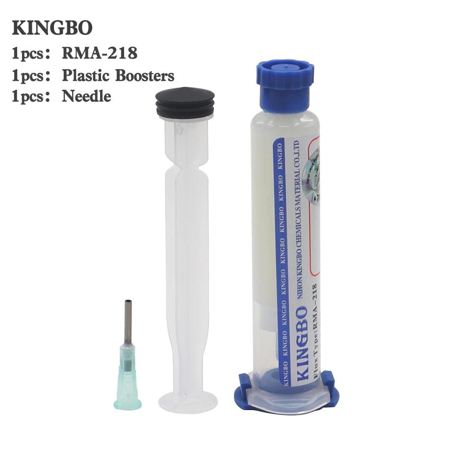KINGBO RMA-218 original 10cc, flux de haute qualité, sans nettoyage, livraison gratuite par aiguille