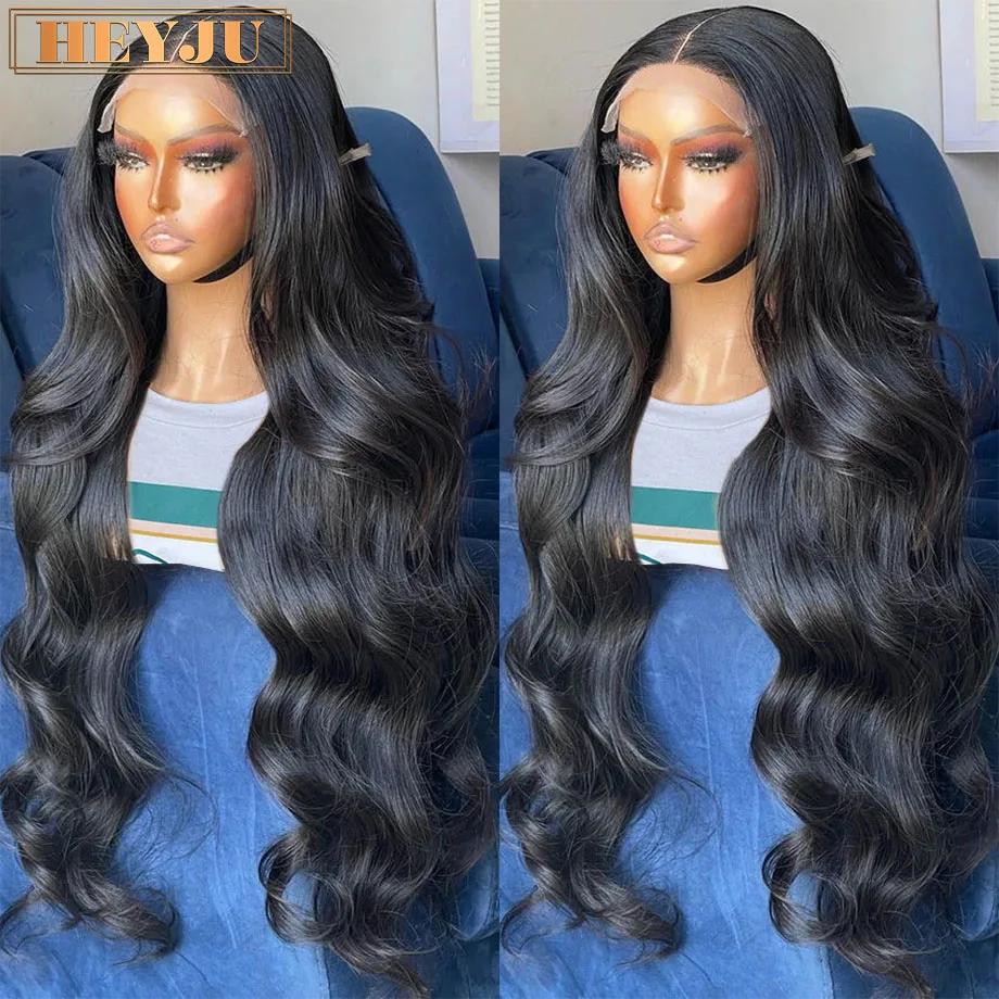 Perruque Lace Closure Wig Body Wave Naturelle, Cheveux Humains, 5x5, 13x4, 13x6, Bon Marché, 100%, p