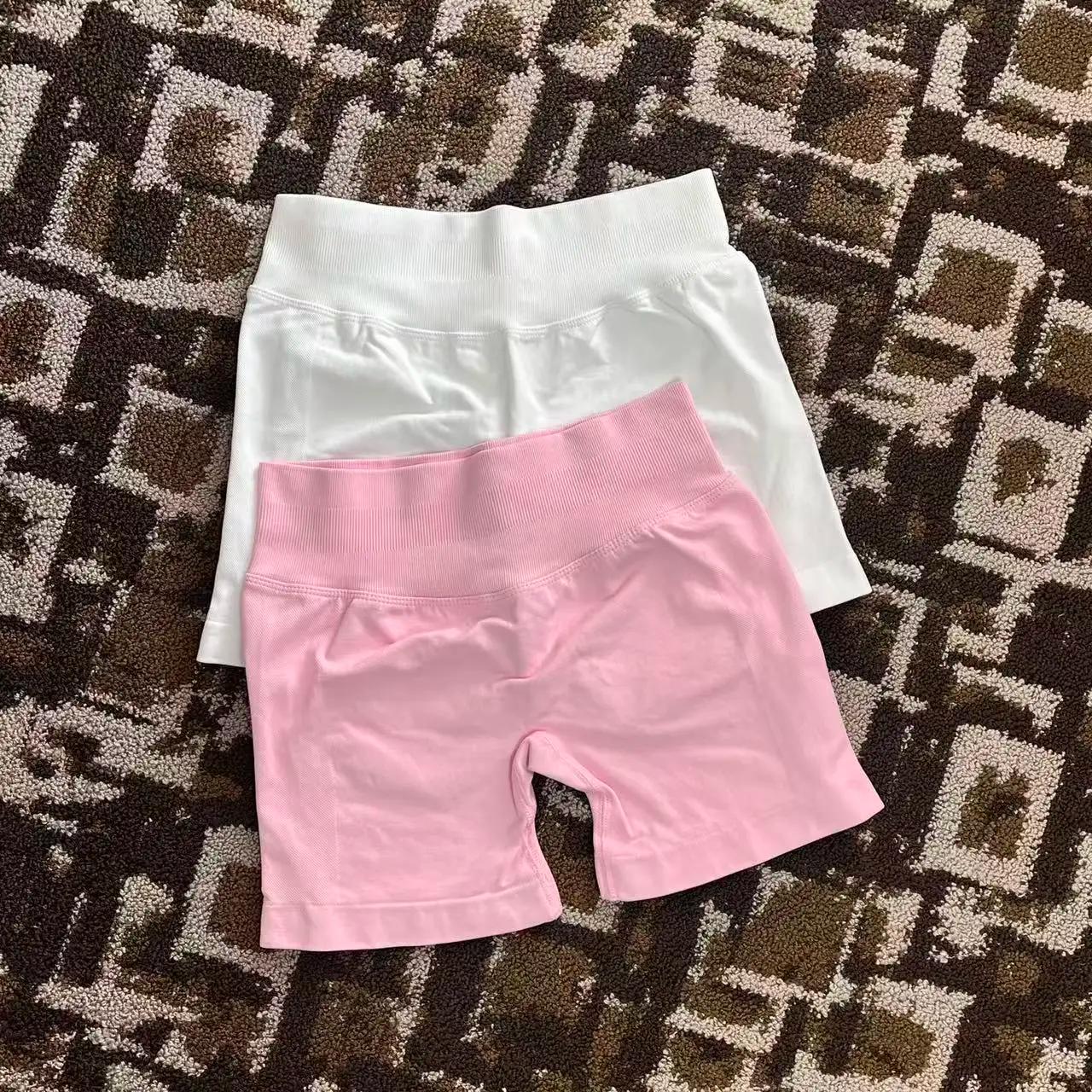 Shorts de sport pour femmes, shorts de cyclisme, shorts de yoga, leggings sans couture, taille haute