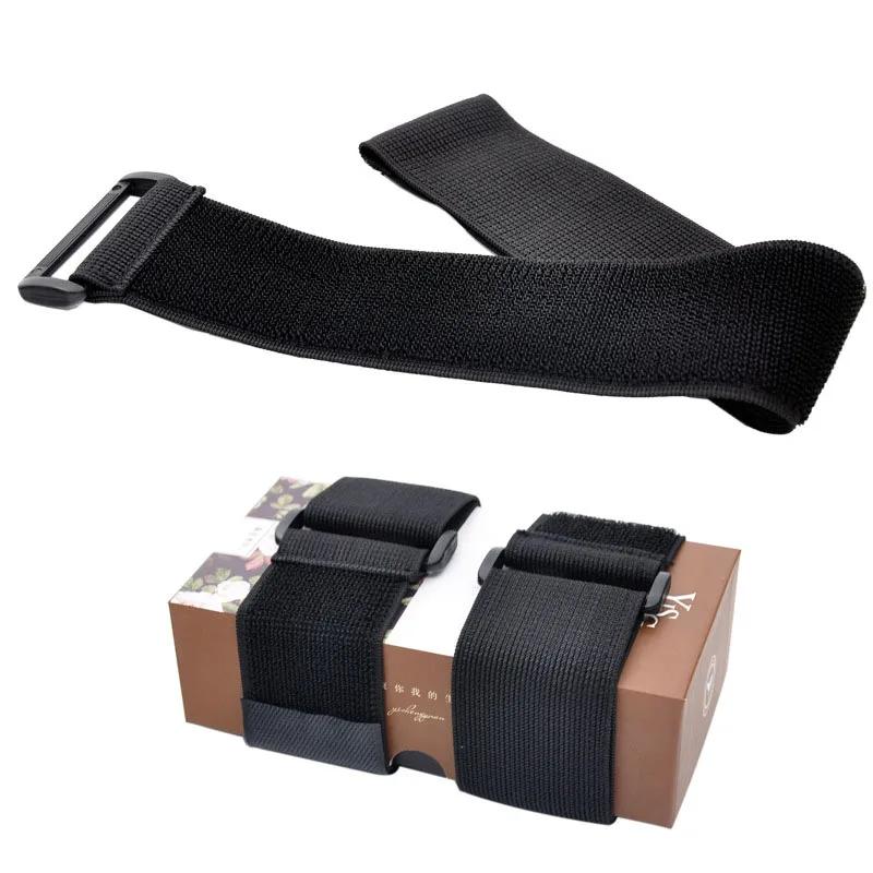 Boucle inversée hautement élastique personnalisable, bande élastique en Nylon, boucle à crochet, att
