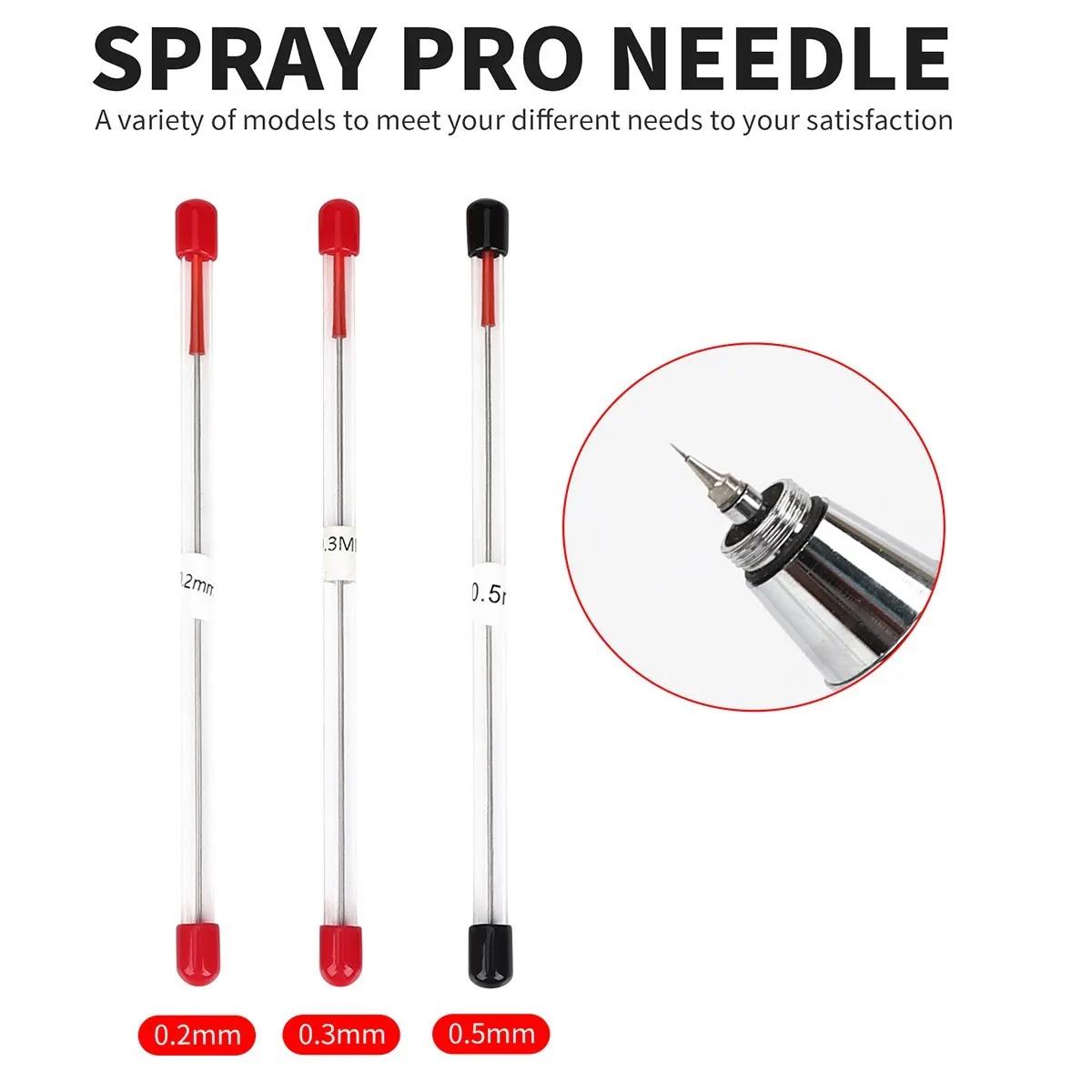 Buse de rechange pour aérographe, 0.2/0.3/0.5mm, pour modèle de odorpulvérisateur, accessoires d'ent