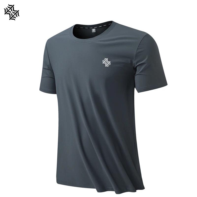 SBWL-T-shirt de sport à séchage rapide pour homme, randonnée en plein air, course à pied, perte de p