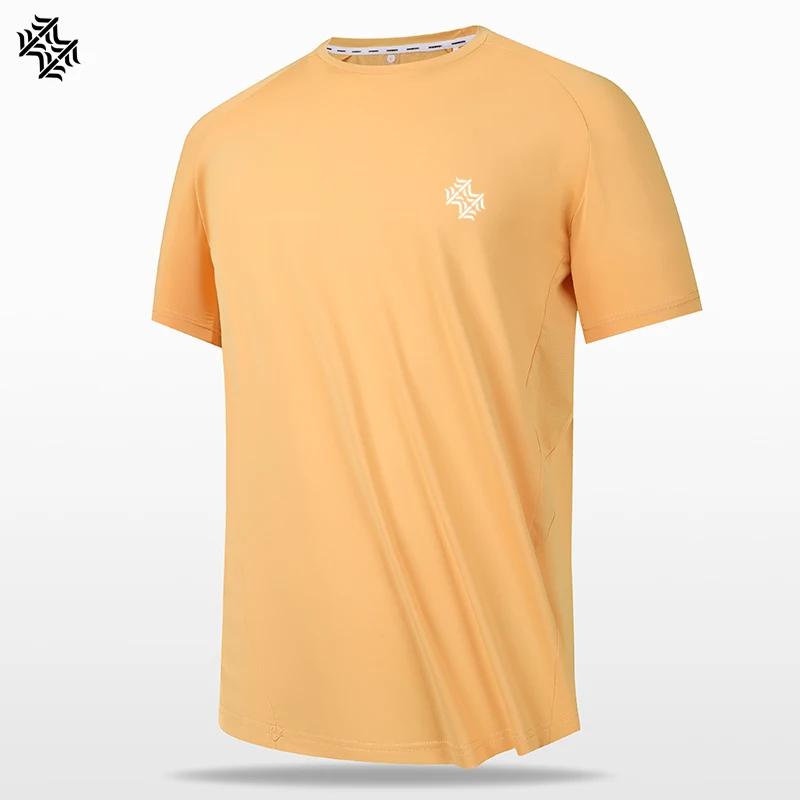 SBWL-T-shirt de sport à séchage rapide pour hommes, chemise de protection respirante, randonnée en p