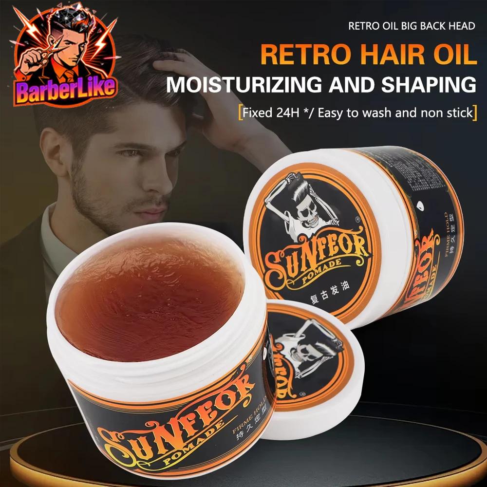 Cire coiffante en argile pour hommes, vente en gros, pour Salon de coiffure, styliste, restauration,