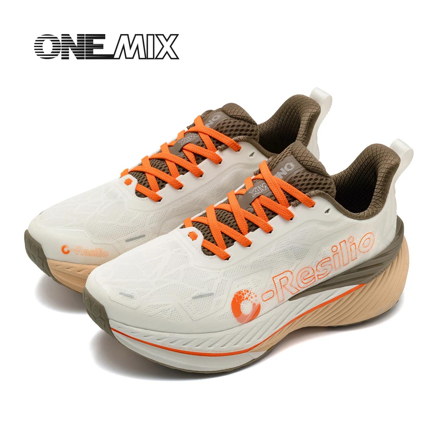 ONEMIX – chaussures de course légères pour hommes et femmes, chaussures de marche sportives résistan