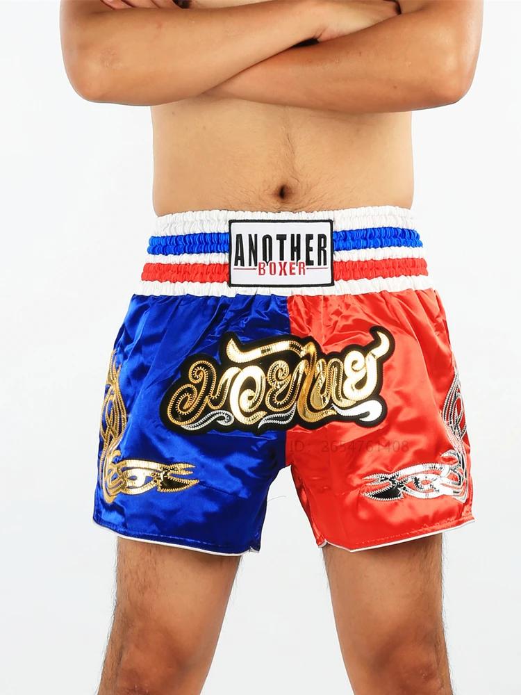 Short de boxe pour hommes Kickboxing court Muay Thai femmes enfant Arts martiaux formation équipe vê
