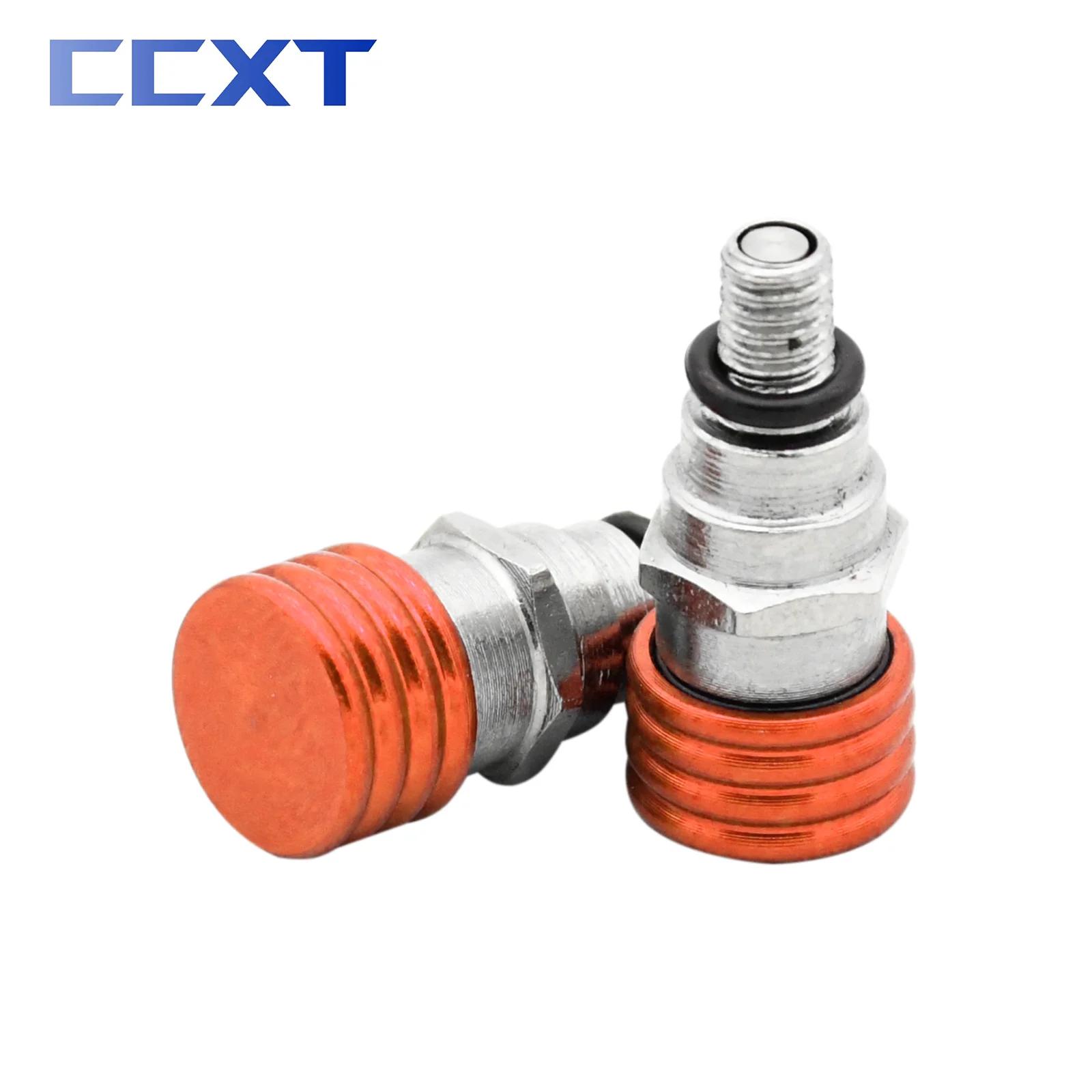 Valves de purge d'air de fourche de moto M4x0.7 pour KTM SX SXF EXC EXCF XC XCF XCW XCFW 85-500 2005