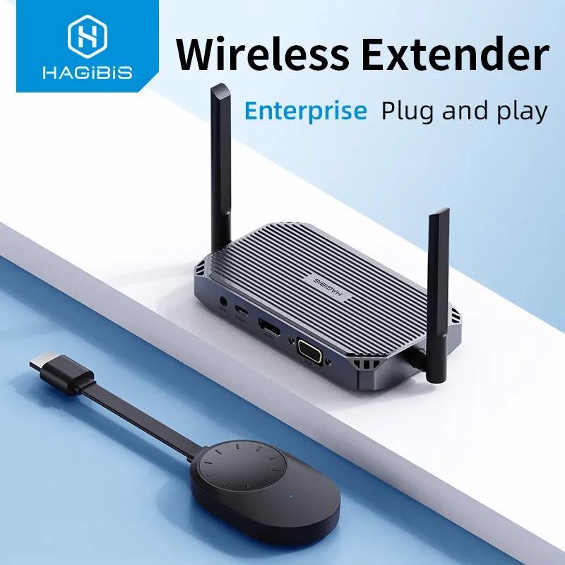 Hagibis – transmetteur et récepteur HDMI sans fil, Kits d'extension HDMI, Dongle d'affichage sans fi