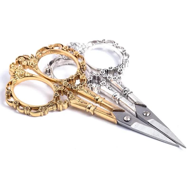 Ciseaux de style vintage classique pour nail art, fil à coudre, tissus et artisanat à la maison