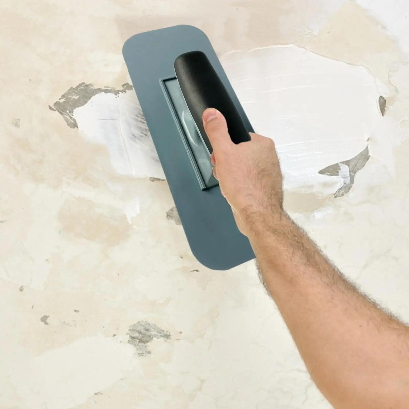 Truelle de finition avec poignée, équipement de grattage, ciment, béton, pour stuc, plaques de plâtr