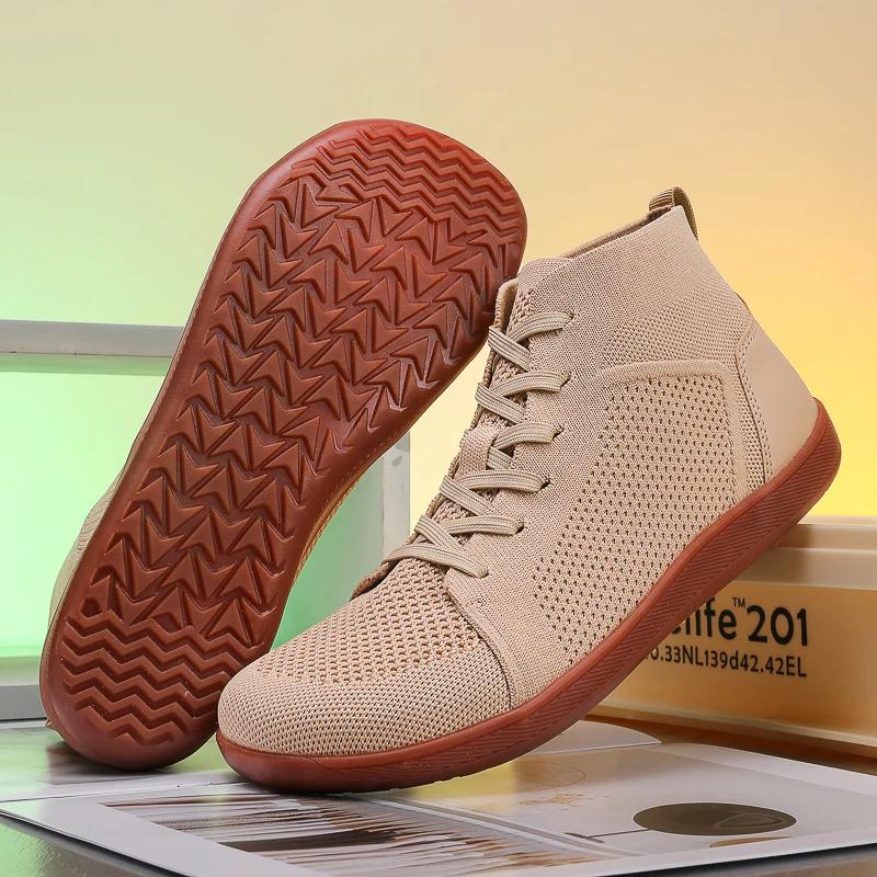 Chaussures minimalistes pieds nus marche hommes femmes - Semelle ontariDstress large