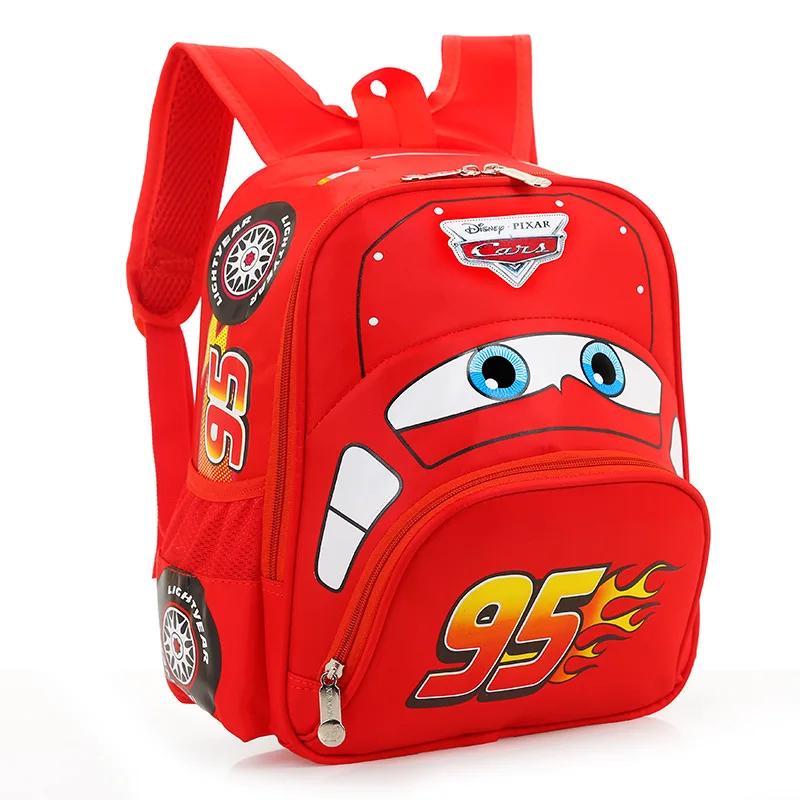 Sac à dos de sécurité pour enfants, voiture Disney, pour garçons de la maternelle, élèves du primair