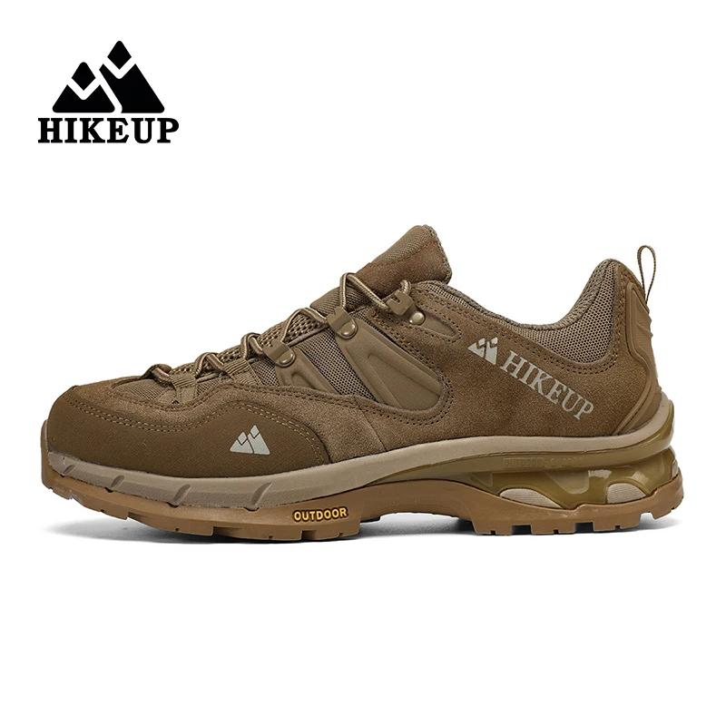 HIKEUP nouveauté chaussures de randonnée en cuir résistant à l'usure Sport de plein air hommes chaus