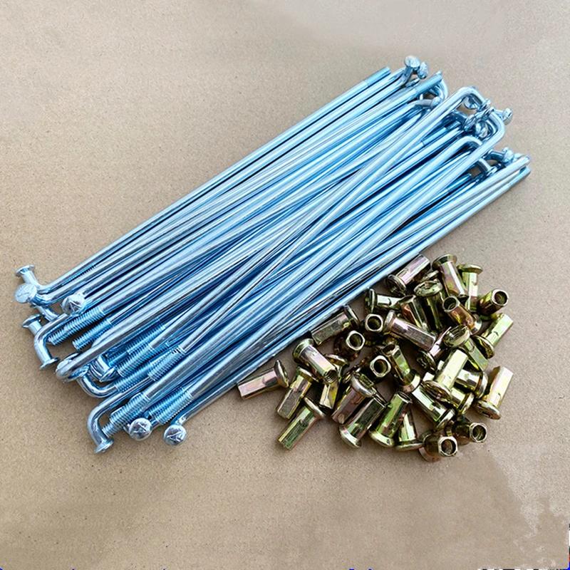 36 pcs/lot rayons de vélo 8G 4.0*125/130 /138/140/145/150/157/162/168/180/191mm rayons de moto vélo