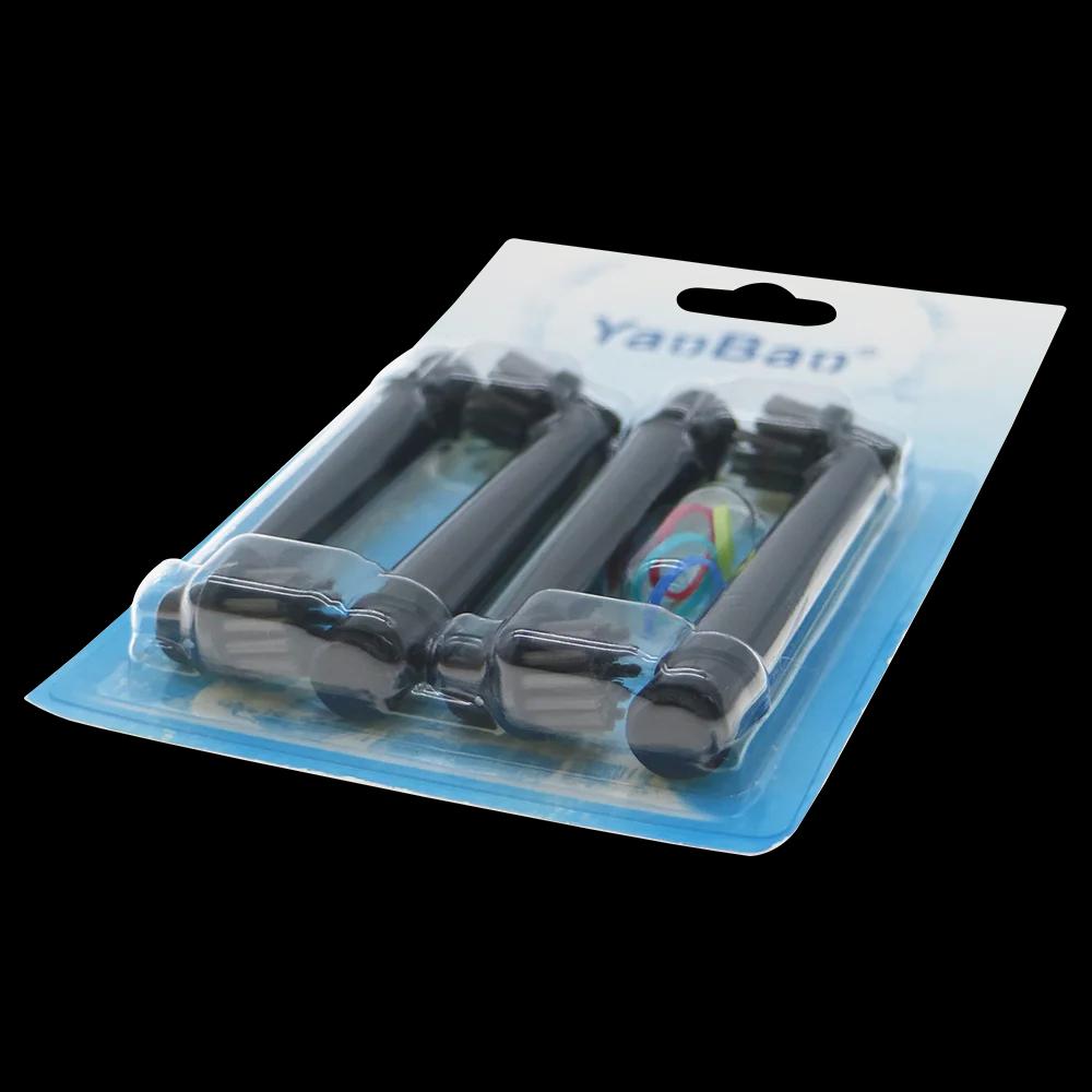 Têtes de brosse à charbon de bambou, 4 à 20 pièces, pour brosse à dents électrique oral-b Advance Po