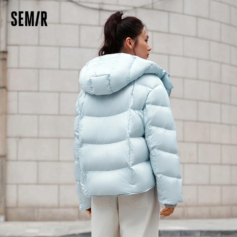 Semir doudoune femmes hiver vers le bas imperméable à l'huile résistant aux taches chauffer antistat