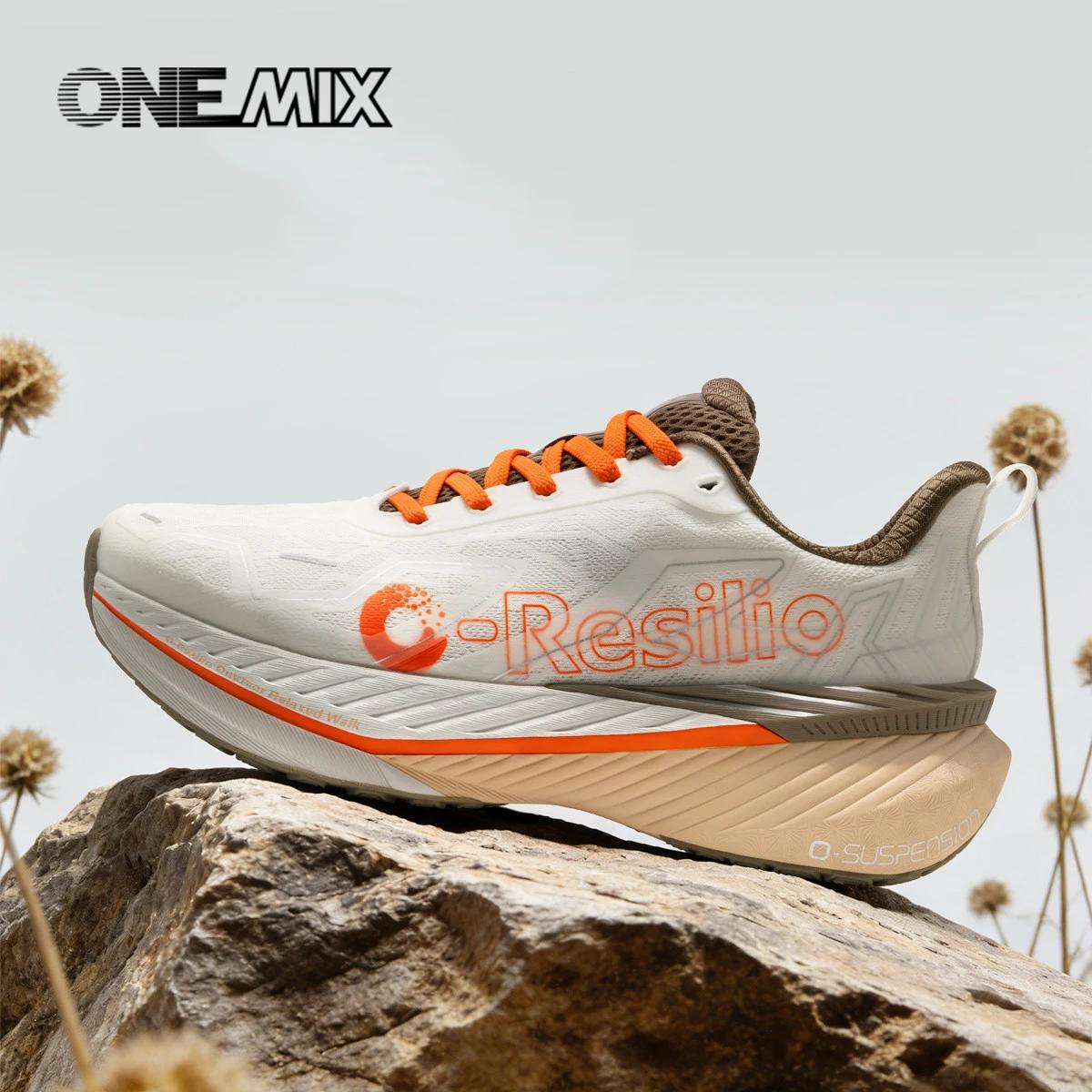 ONEMIX – chaussures de course légères pour hommes et femmes, chaussures de marche sportives résistan