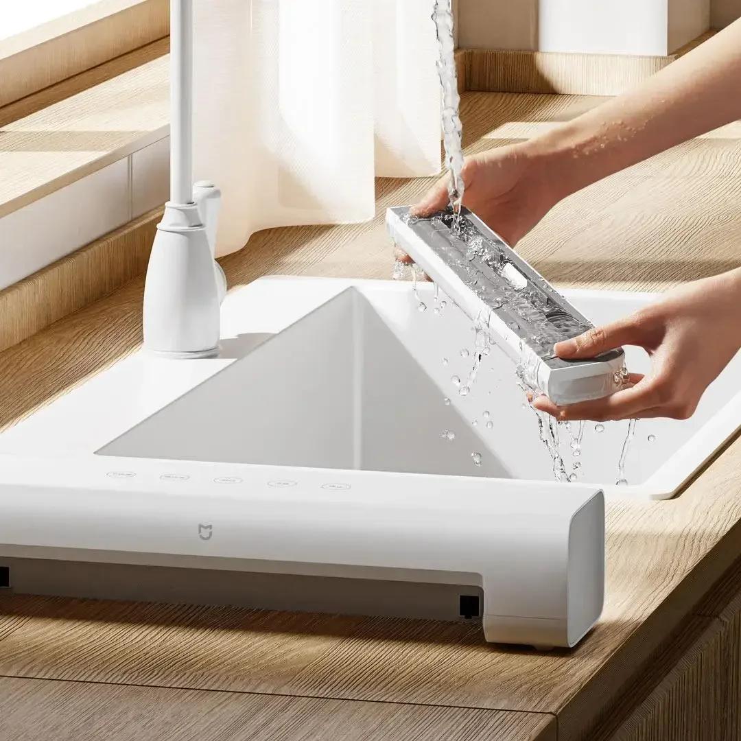 Machine à sceller sous vide MIJIA, aspiration de 70 kPa, modes sec/humide, 10 sacs sous vide, systèm