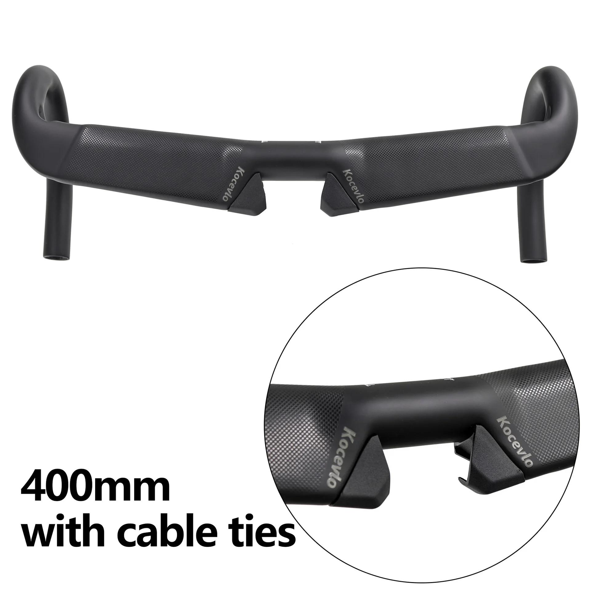 Guidon de vélo de route entièrement en Fiber de carbone T1000, guidon de vélo de sport, barre de chu