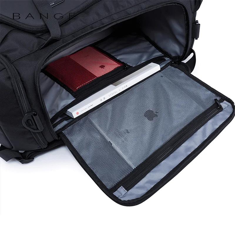 Bange-Sac de sport pour homme, valise, sac à dos, grande capacité, étanche, anti-tache, sac de sport
