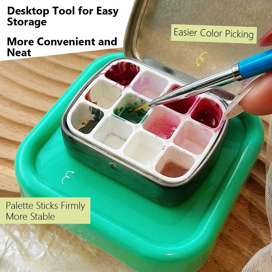 Organisateur d'outils magnétiques pour ongles, plateau de rangement pour têtes de meulage des ongles
