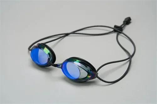 Nouvelles lunettes de natation tête de corde avec couleur vive galvanisées lunettes imperméables et