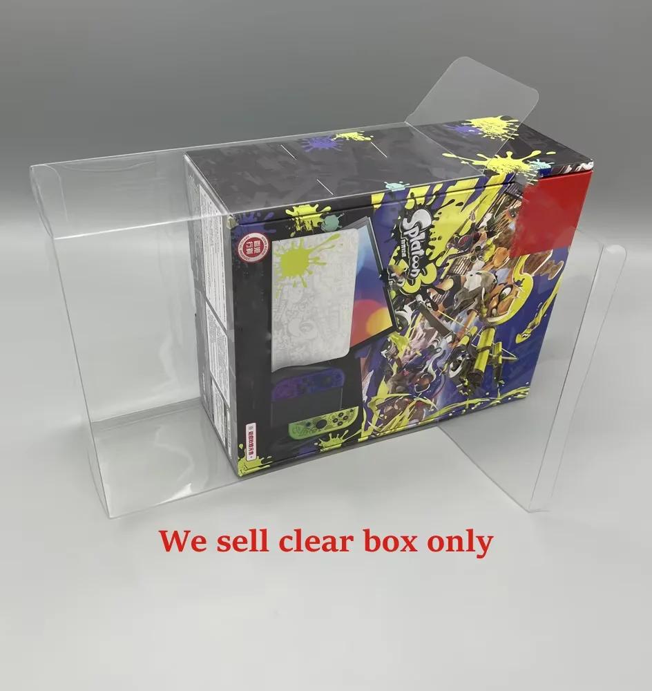 Boîte transparente pour SWITCH NS OLED pour Splatoon3, housse de protection, boîte d'affichage en pl