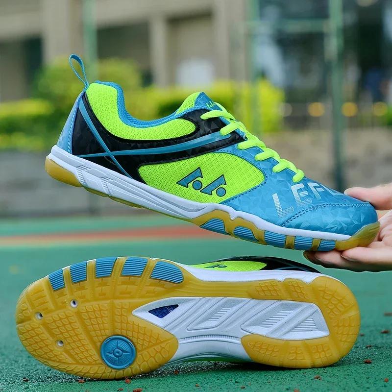 Chaussures de Tennis de Table professionnelles pour hommes, chaussures de Badminton, de compétition,